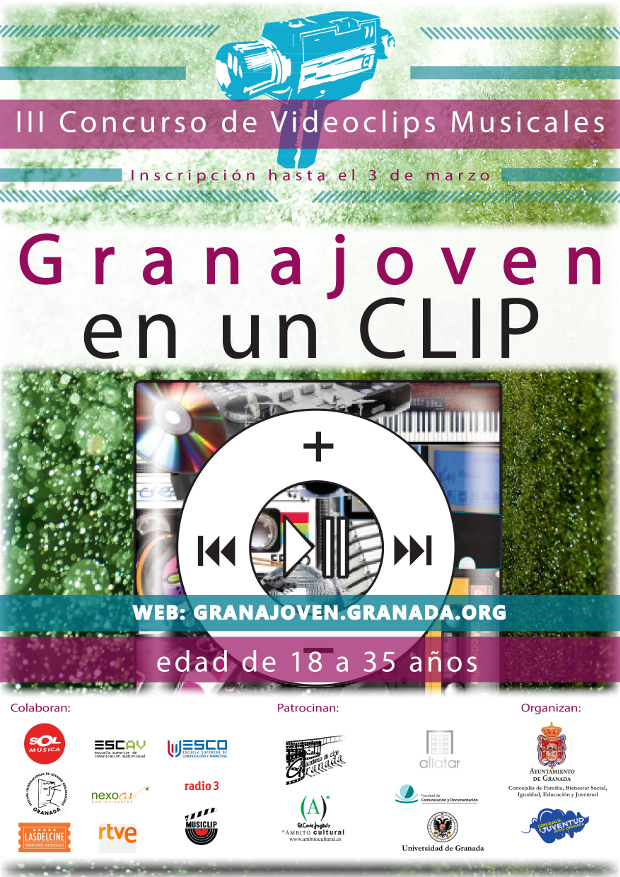 III  Concurso de Video Clips musicales Granajoven en un Clip